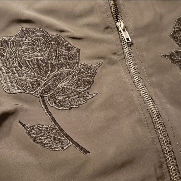 Adam Levine Rose Bomber Jacket - Picture 5 of 7